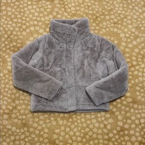 Abercrombie & Fitch Kids Gray Puffer Jacket
